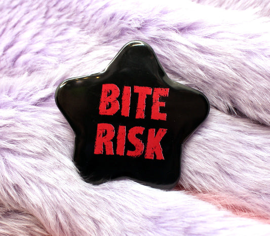 Bite Risk Star Badge (55mm)