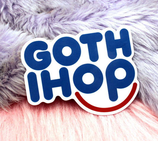 Goth iHop 7cm Sticker