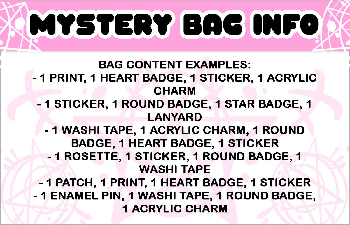 Pokemon Occult Trash Mystery Bag