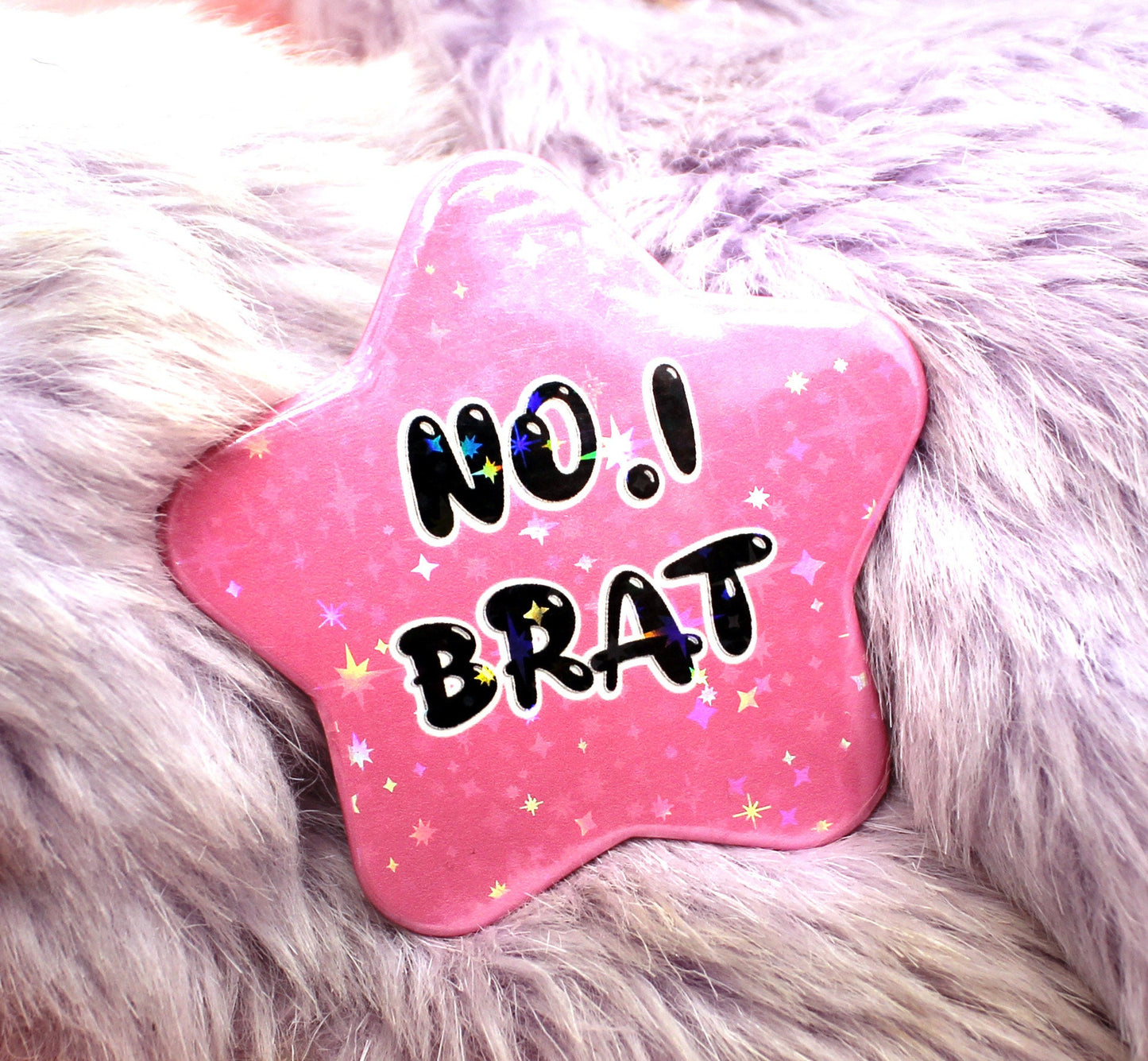 No.1 Brat Star Badge (55mm)