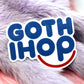 Goth iHop 7cm Sticker