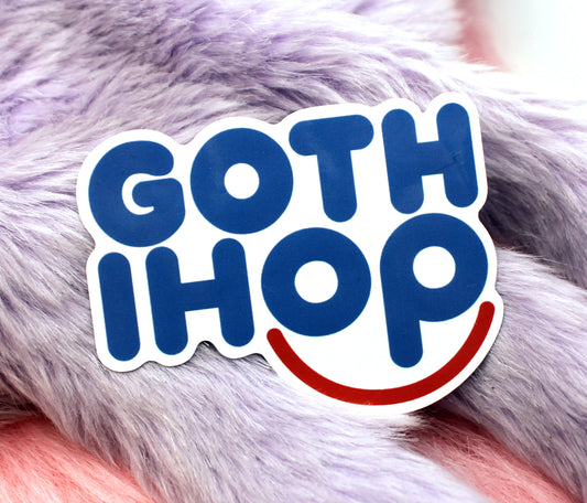 Goth iHop 7cm Sticker