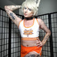 Hellbound Hooters Cosplay & Sports Bra Style Crop Top