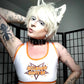 Hellbound Hooters Cosplay & Sports Bra Style Crop Top