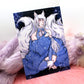 Brandy Nine Tailed Fox Spirit Lingerie A6 Print - The Nightingale Dragon Series