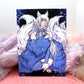 Brandy Nine Tailed Fox Spirit Lingerie A6 Print - The Nightingale Dragon Series