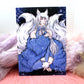 Brandy Nine Tailed Fox Spirit Lingerie A6 Print - The Nightingale Dragon Series