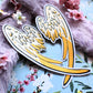 Jumbo Angel Wings Matching Iron-On Patch Set (26cm)