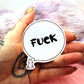 FUCK Bunny Speech Bubble 6cm Sticker