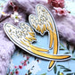 Jumbo Angel Wings Matching Iron-On Patch Set (26cm)