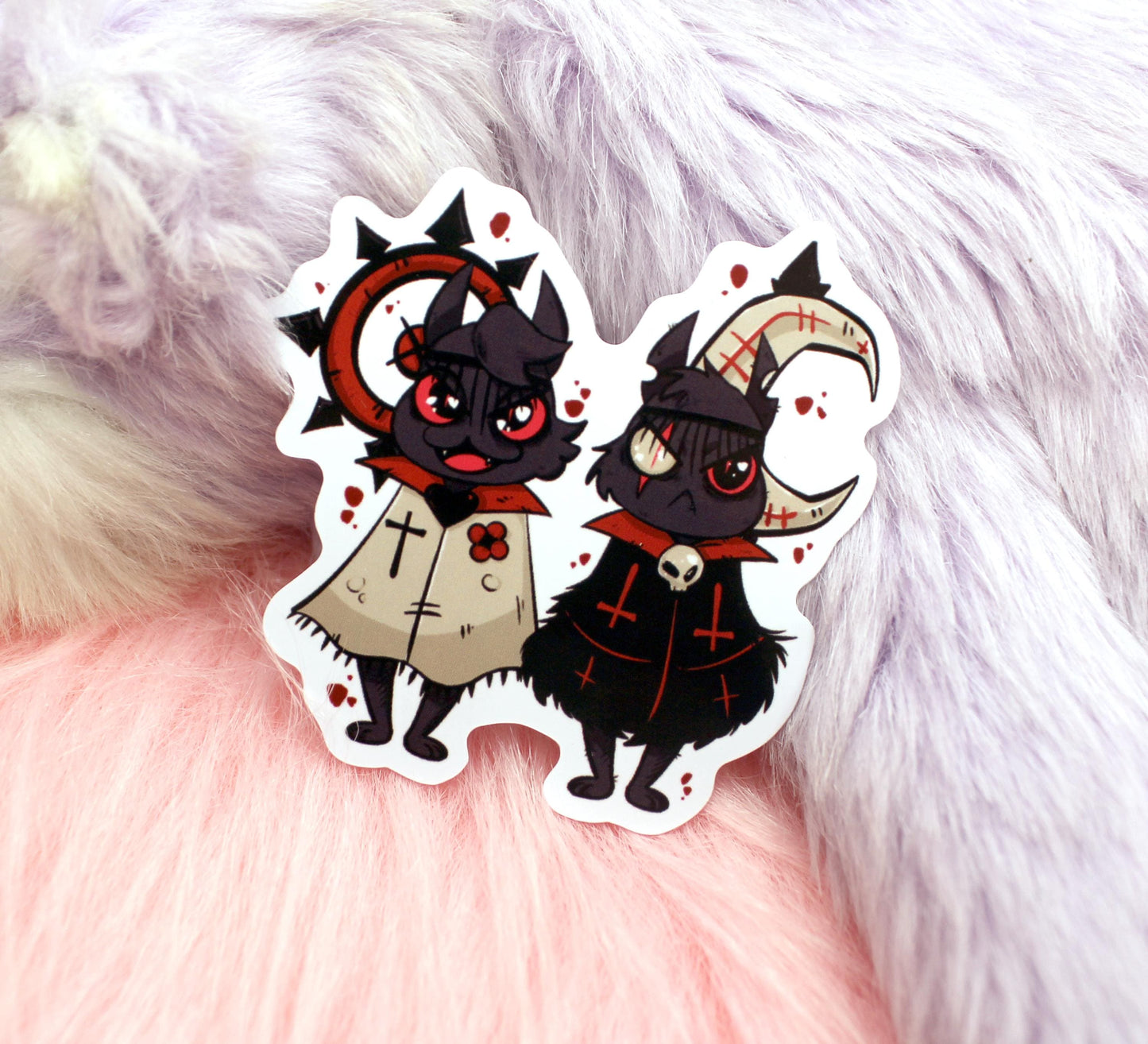 Aym and Baal Cult of the Lamb Sticker (6cm)