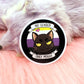 No Gender Only Moggy Sticker (6cm)