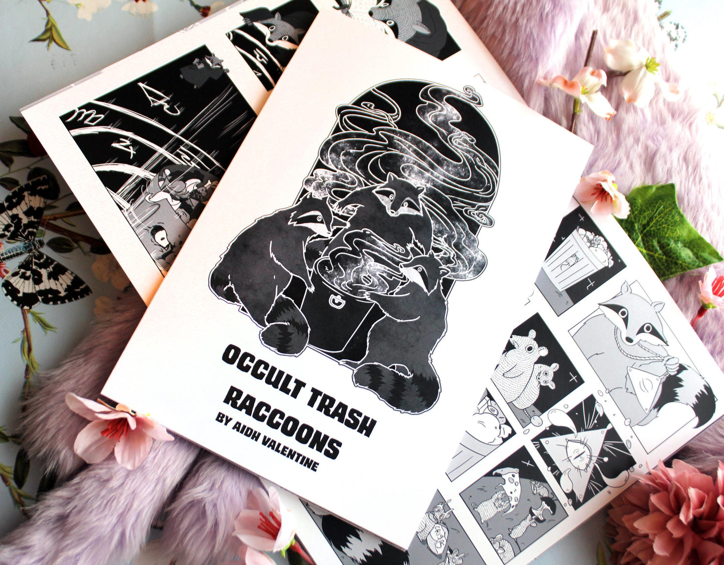 Occult Trash Raccoons Comic Book