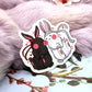 Wangxian Blushing Bunnies Sticker (70mm)- Mo Dao Zu Shi MXTX The Untamed Danmei Fan Art