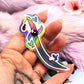 Eming Scimitar Holographic Sticker (70mm)-  Heaven's Official Blessing Tian Guan Ci Fu MXTX Danmei Fan Art