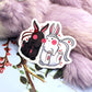 Wangxian Blushing Bunnies Sticker (70mm)- Mo Dao Zu Shi MXTX The Untamed Danmei Fan Art