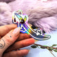 Eming Scimitar Holographic Sticker (70mm)-  Heaven's Official Blessing Tian Guan Ci Fu MXTX Danmei Fan Art