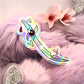 Eming Scimitar Holographic Sticker (70mm)-  Heaven's Official Blessing Tian Guan Ci Fu MXTX Danmei Fan Art