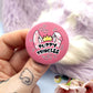 Puppy Princess Pink Dog Furry Circular Badge (38mm)