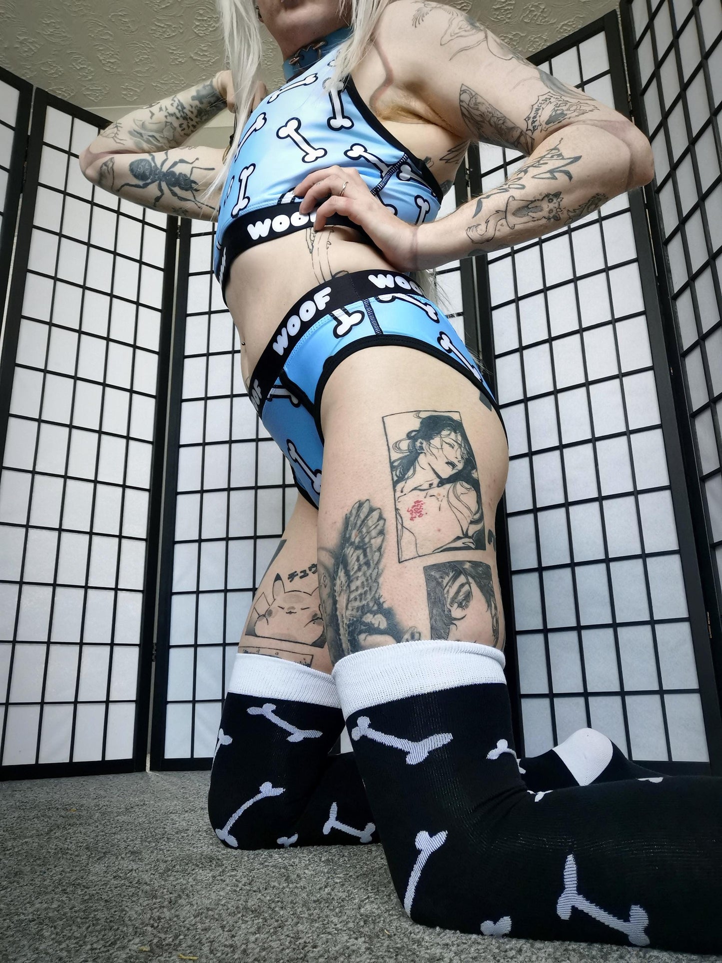 Blue Woof Woof Briefs (Sizes S-4XL)