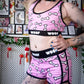 Pink Woof Woof Gym Shorts (Sizes S-4XL)