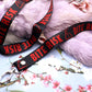 Bite Risk Black and Red 90cm Lanyard