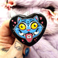 Kpop Demon Hunters Derpy Tiger Heart Badge (55mm)