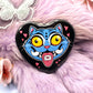 Kpop Demon Hunters Derpy Tiger Heart Badge (55mm)
