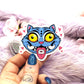 Kpop Demon Hunters Derpy Tiger Sticker (6cm)
