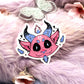 Trans Pride Coloured Baphomet Sticker (6cm)