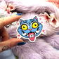 Kpop Demon Hunters Derpy Tiger Sticker (6cm)