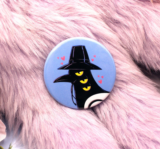 Sussie Magpie Circular Badge (38mm) - Kpop Demon Hunters