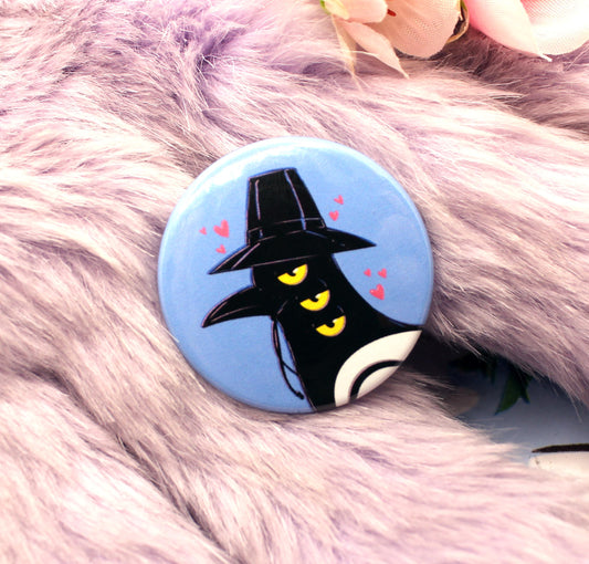 Sussie Magpie Circular Badge (38mm) - Kpop Demon Hunters