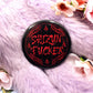 Shizun Fucker Large Circular Badge (58mm) - Danmei Inspired Scum Villain MXTX Husky and his White Cat Shizun Erha
