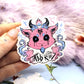 Trans Rites Baphomet Transgender Pride Sticker (6cm)