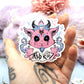 Trans Rites Baphomet Transgender Pride Sticker (6cm)