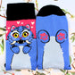 Kpop Demon Hunters Derpy Tiger Crew Socks (Size 3-9 UK)