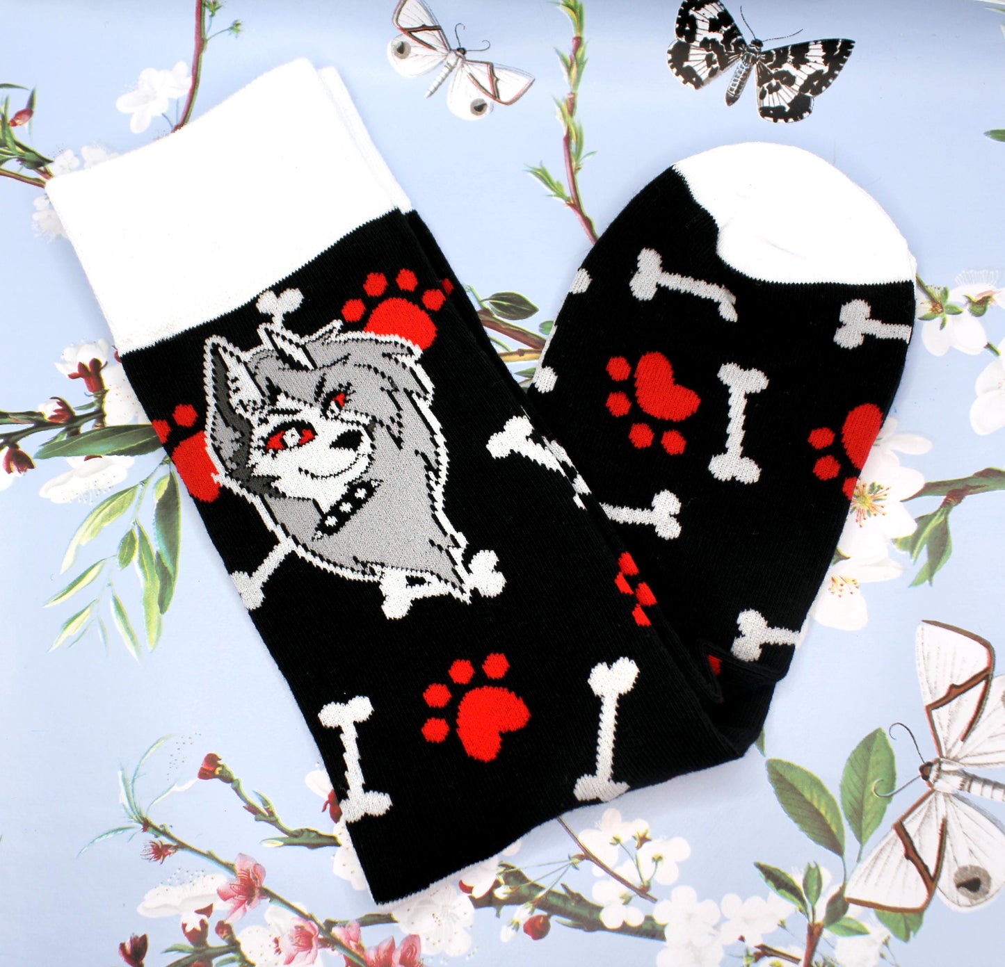 Loona Helluva Boss Crew Socks (Size 3-9 UK)