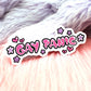 Gay Panic Sticker (8cm)