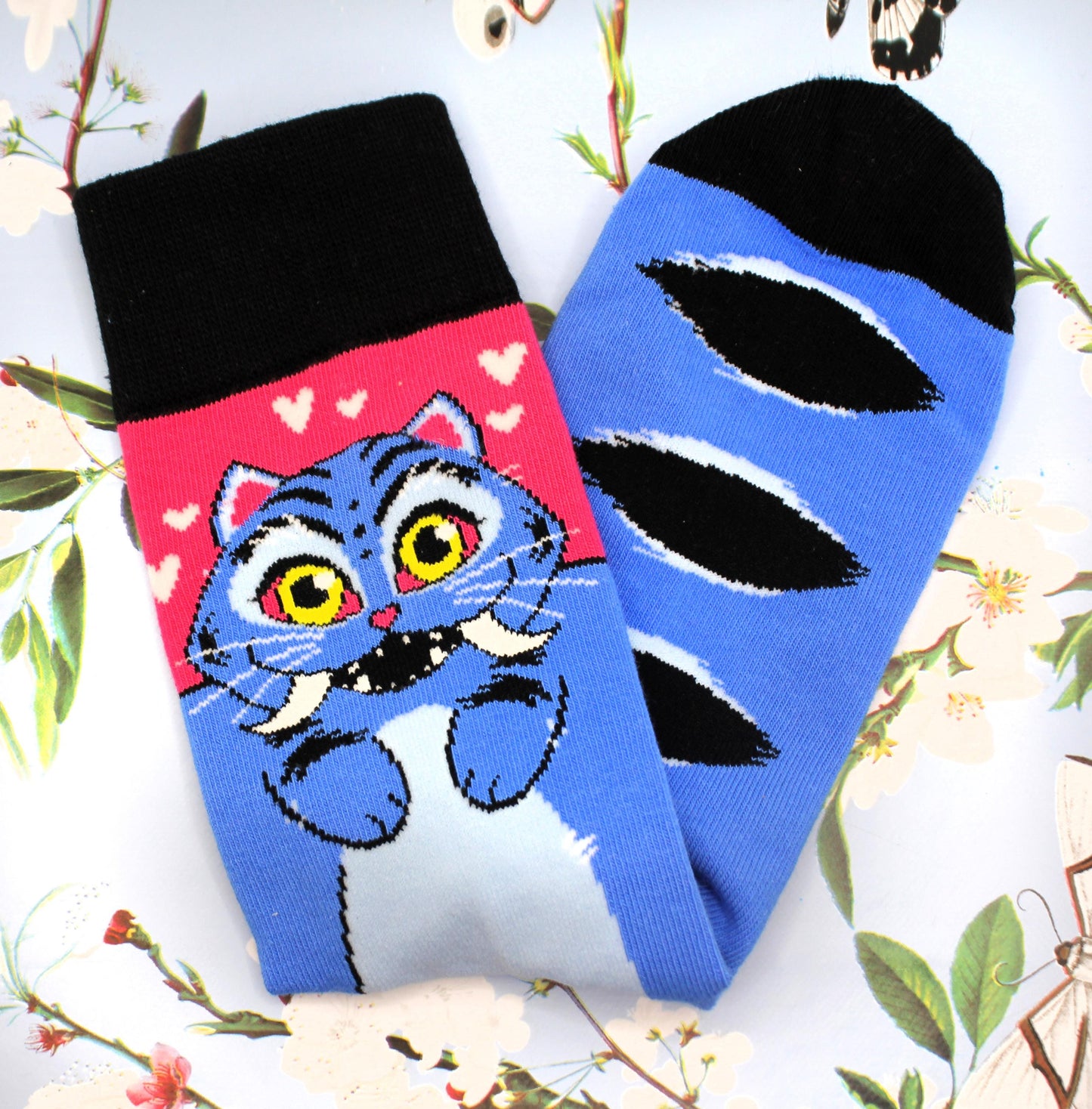 Kpop Demon Hunters Derpy Tiger Crew Socks (Size 3-9 UK)