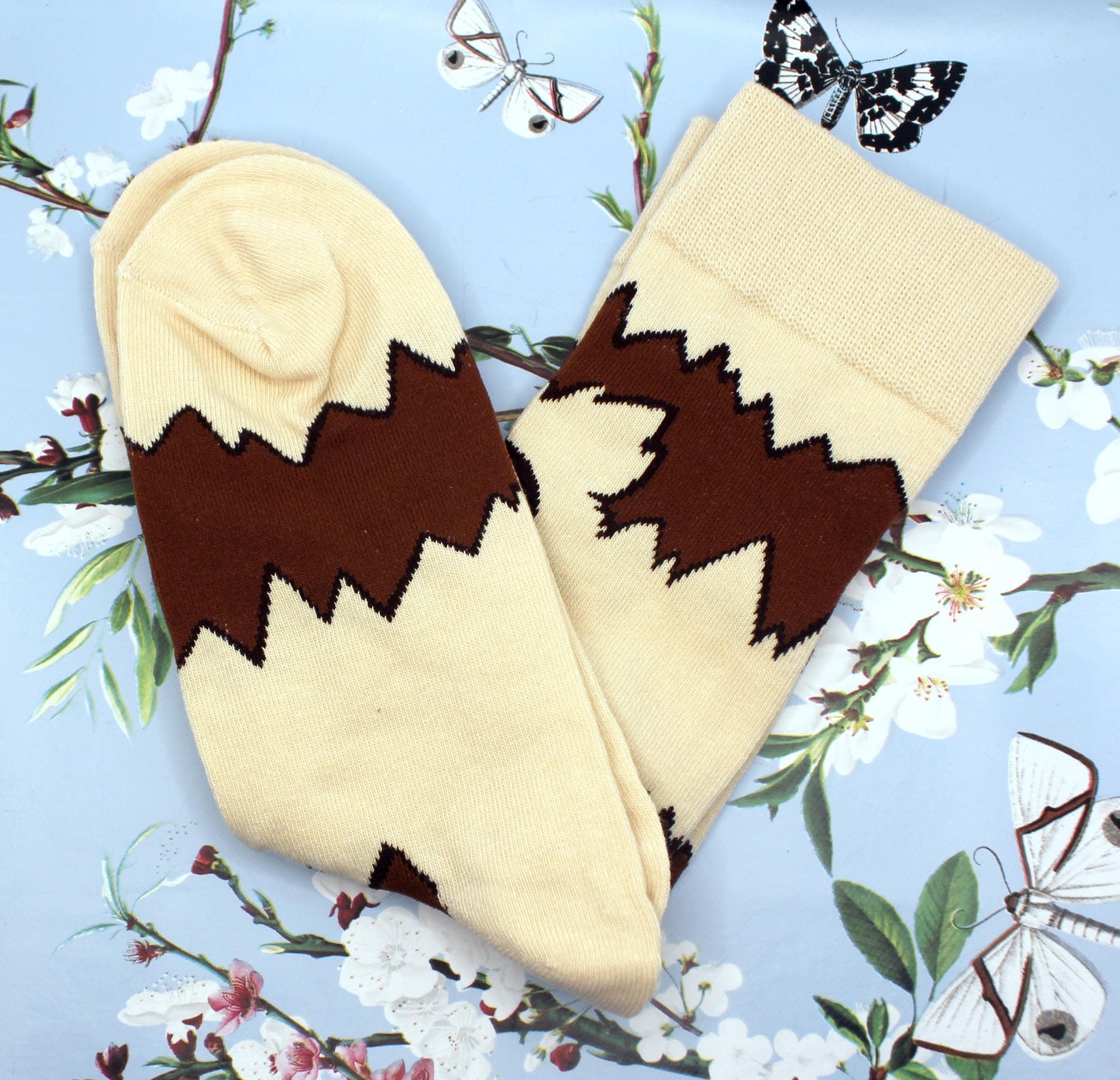 Zigzagoon Pokemon Crew Socks (Size 3-9 UK)