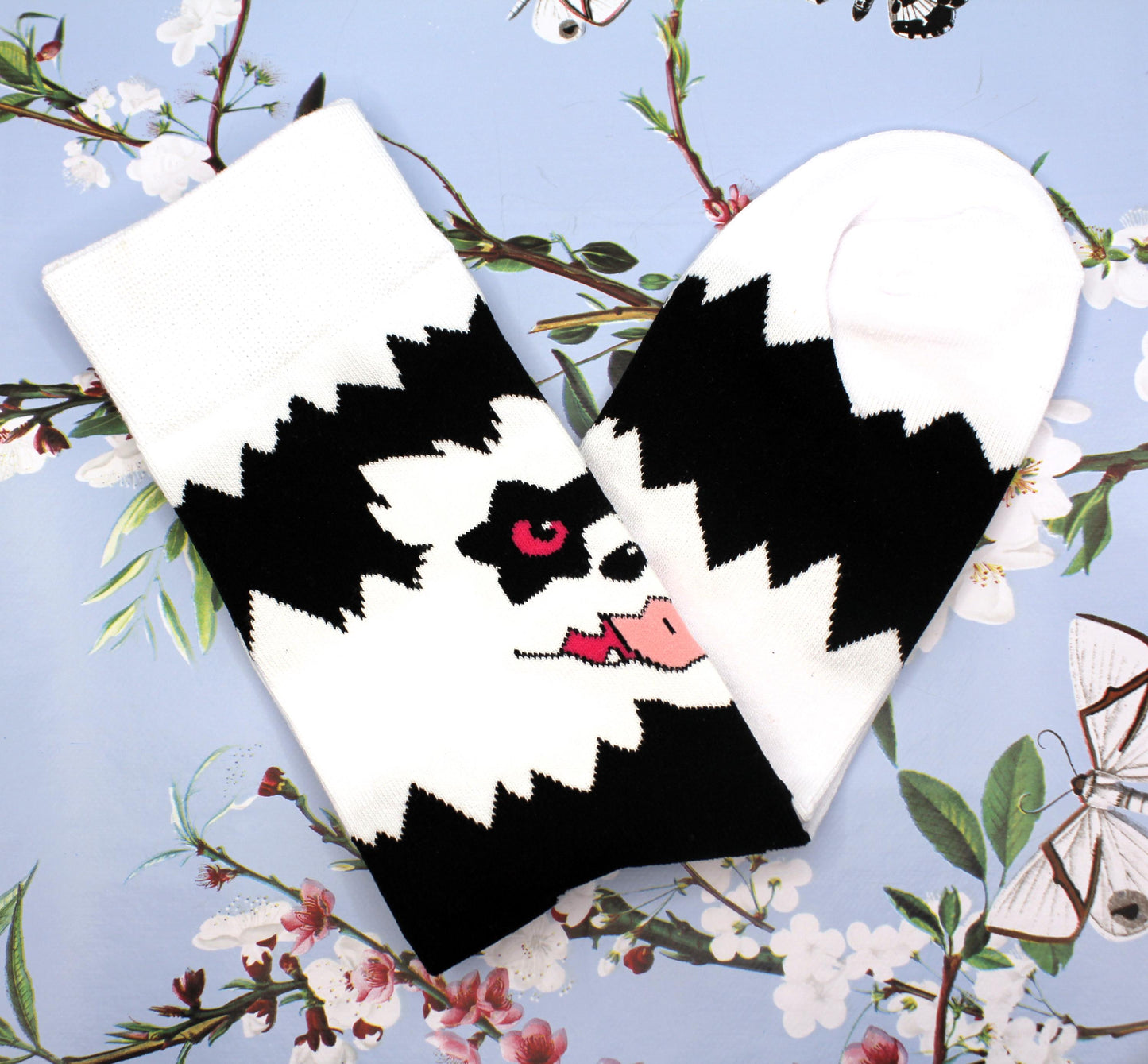 Galarian Zigzagoon Pokemon Crew Socks (Size 3-9 UK)