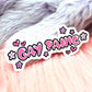 Gay Panic Sticker (8cm)