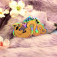 Dwagon Holographic Sticker (6cm) Variant B - The Nightingale Dragon Series