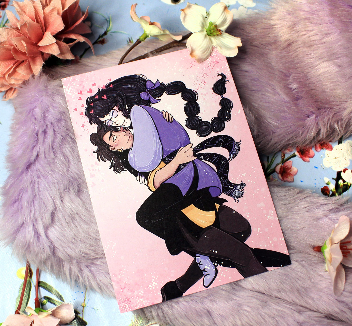 Tomar and Ginzin Cover Art A6 Print - The Nightingale Dragon Series