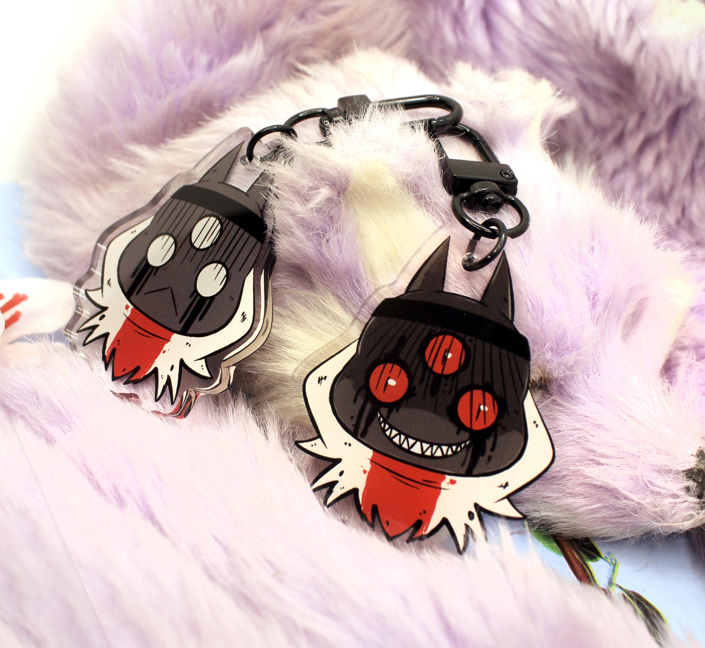 Narinder Double-Sided Cult of the Lamb Acrylic Charm (2inch)