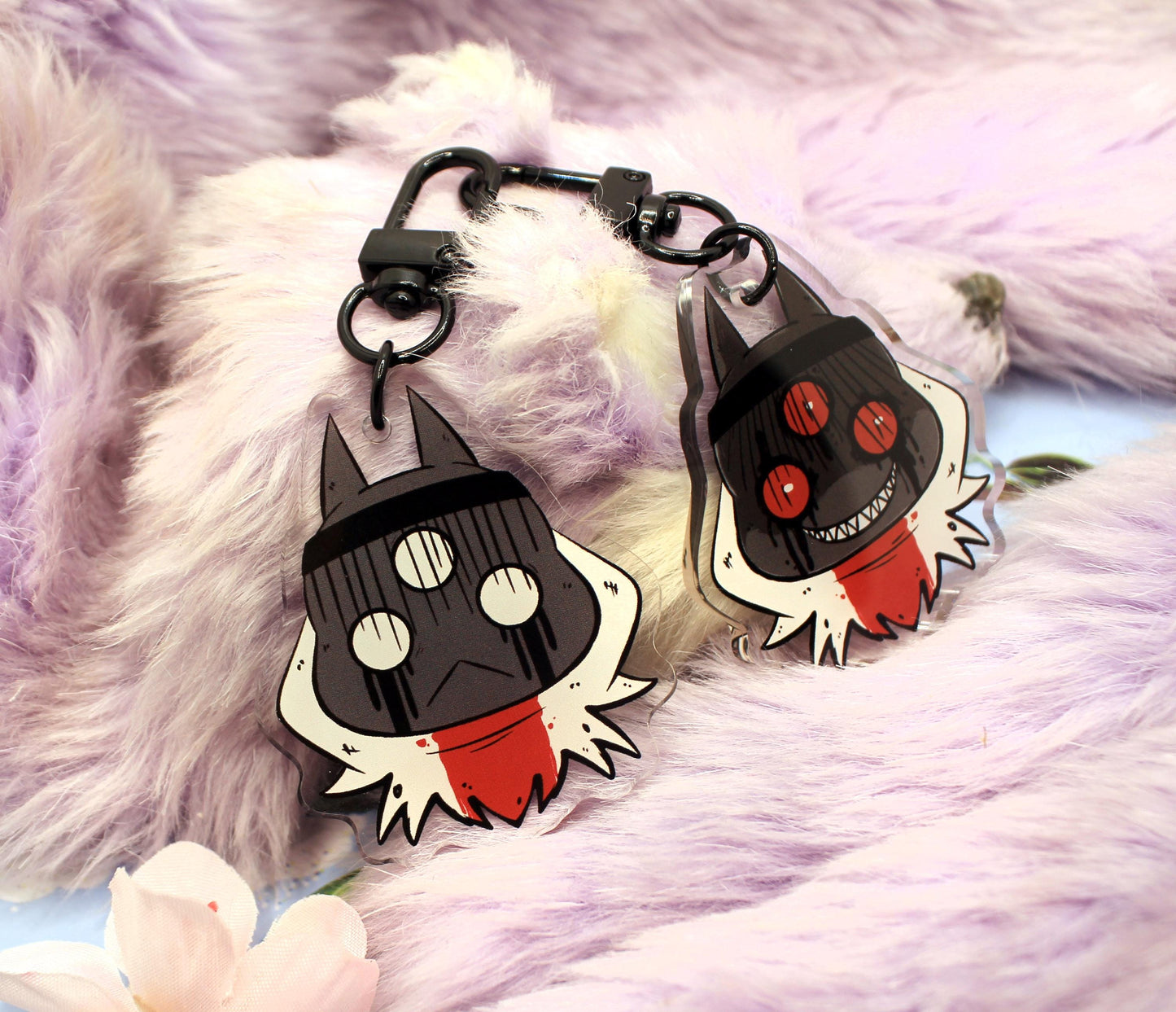 Narinder Double-Sided Cult of the Lamb Acrylic Charm (2inch)