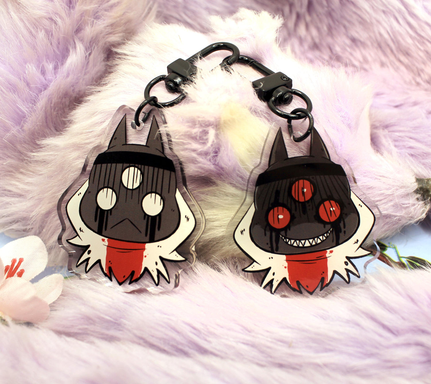 Narinder Double-Sided Cult of the Lamb Acrylic Charm (2inch)