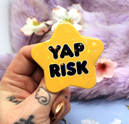 Yap Risk Star Badge (55mm)
