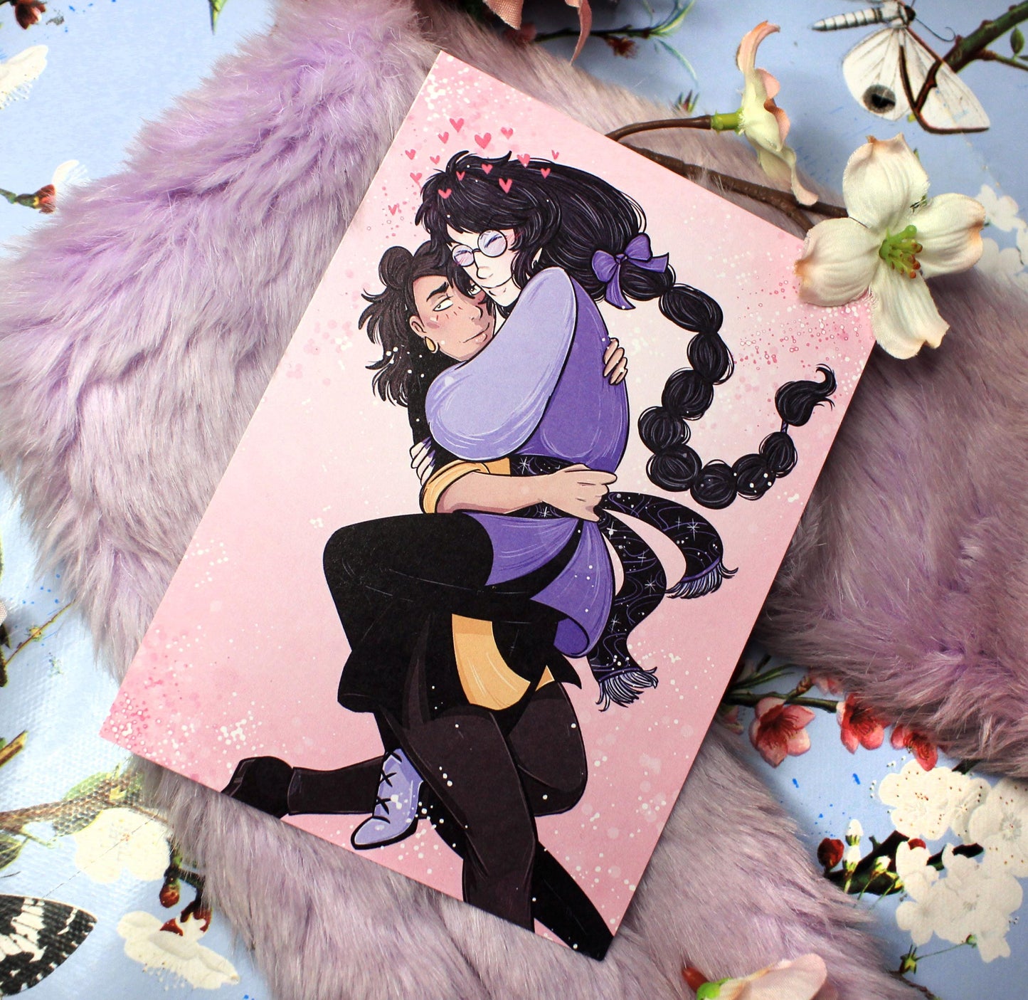 Tomar and Ginzin Cover Art A6 Print - The Nightingale Dragon Series